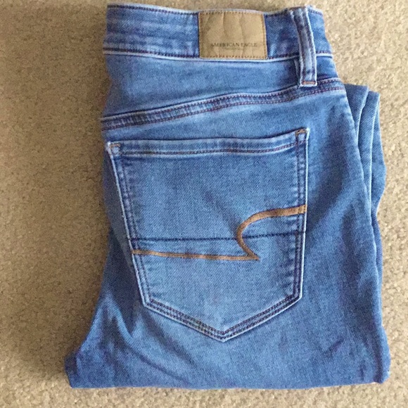 American Eagle jeggings hi rise skinny jeans - Picture 1 of 5